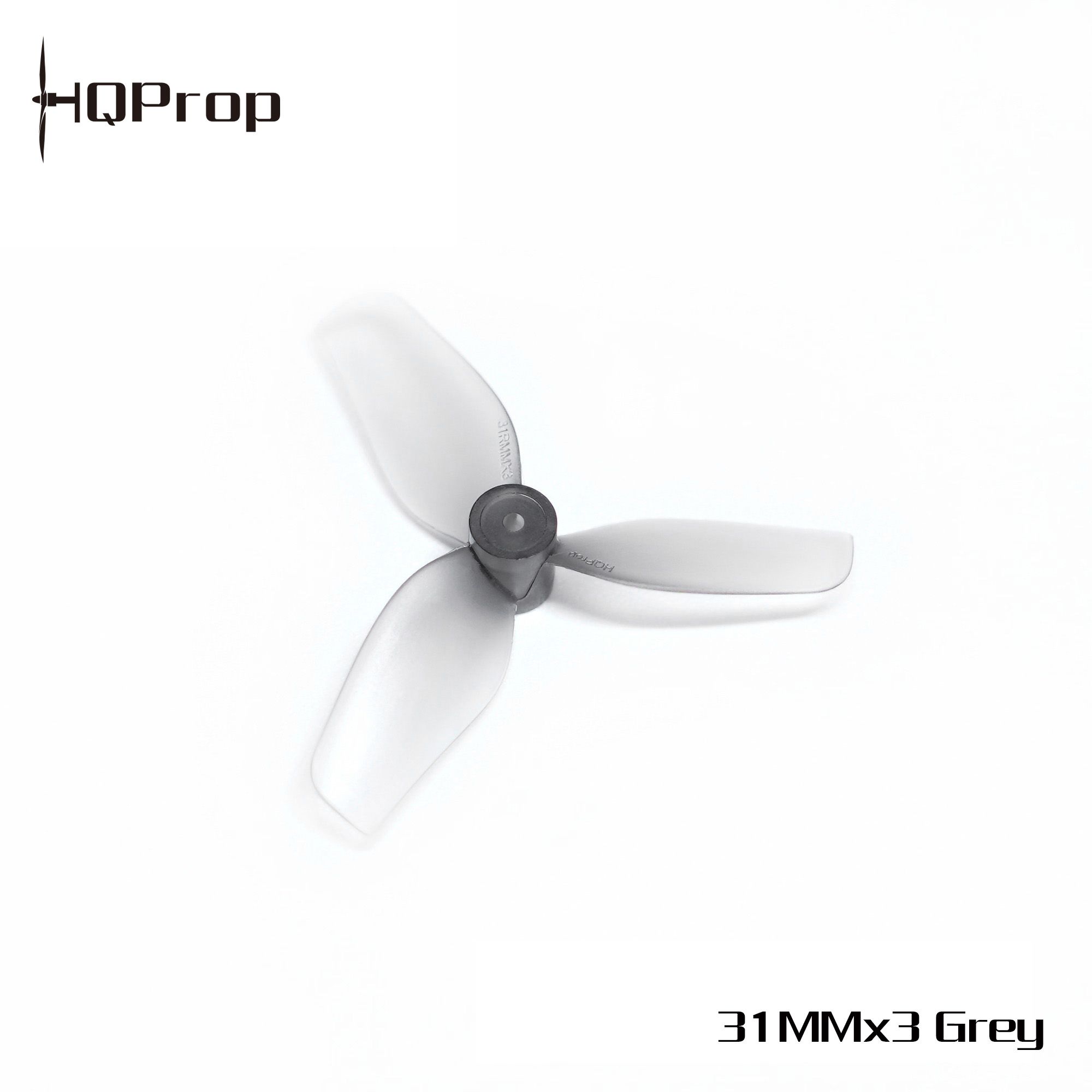 HQProp HQ Ultralight Whoop Prop 31MMX3(1.2X1.1X3) (2CW+2CCW)-PC-0.8MM Shaft