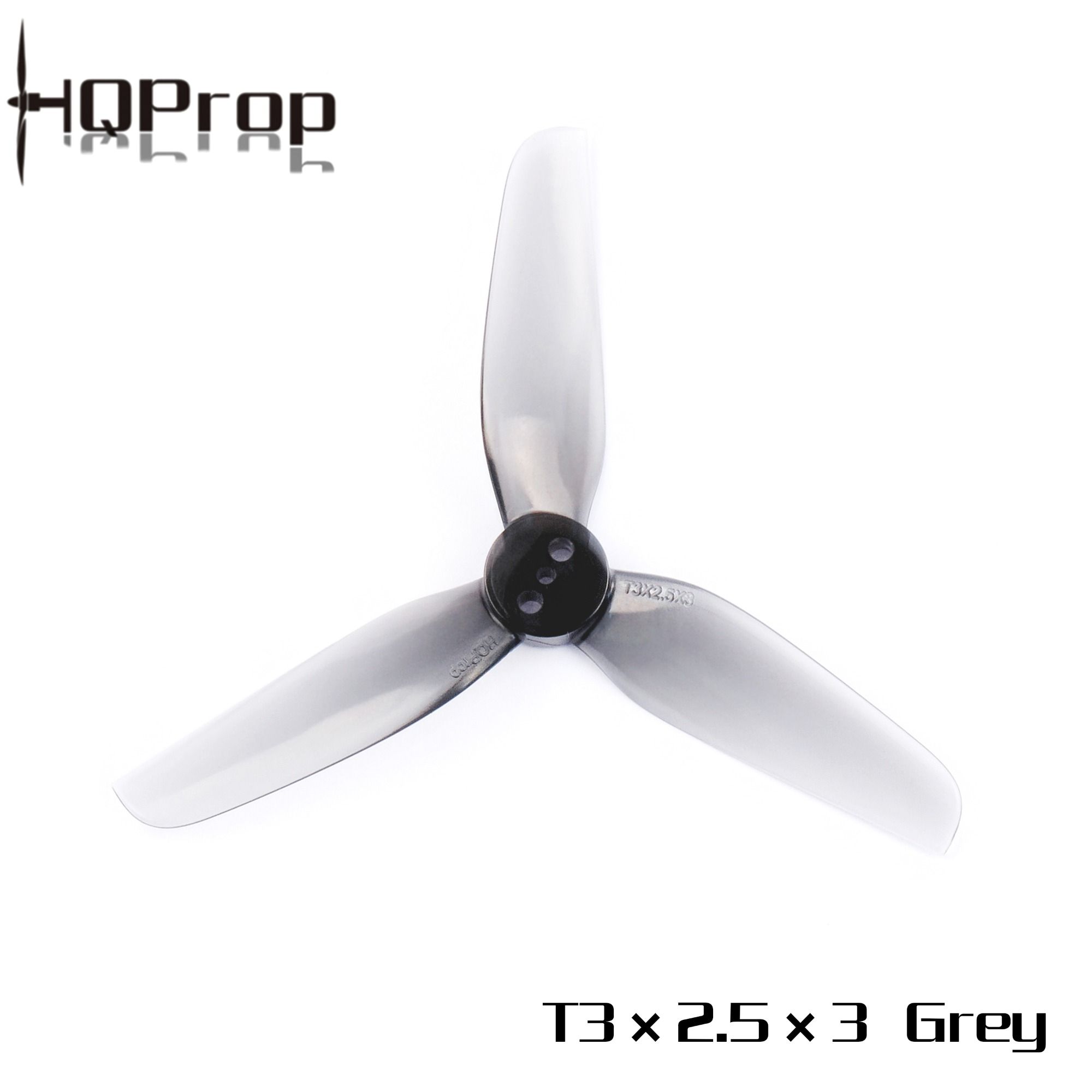 HQProp HQ Durable Prop T3X2.5X3 Grey (2CW+2CCW)-Poly Carbonate