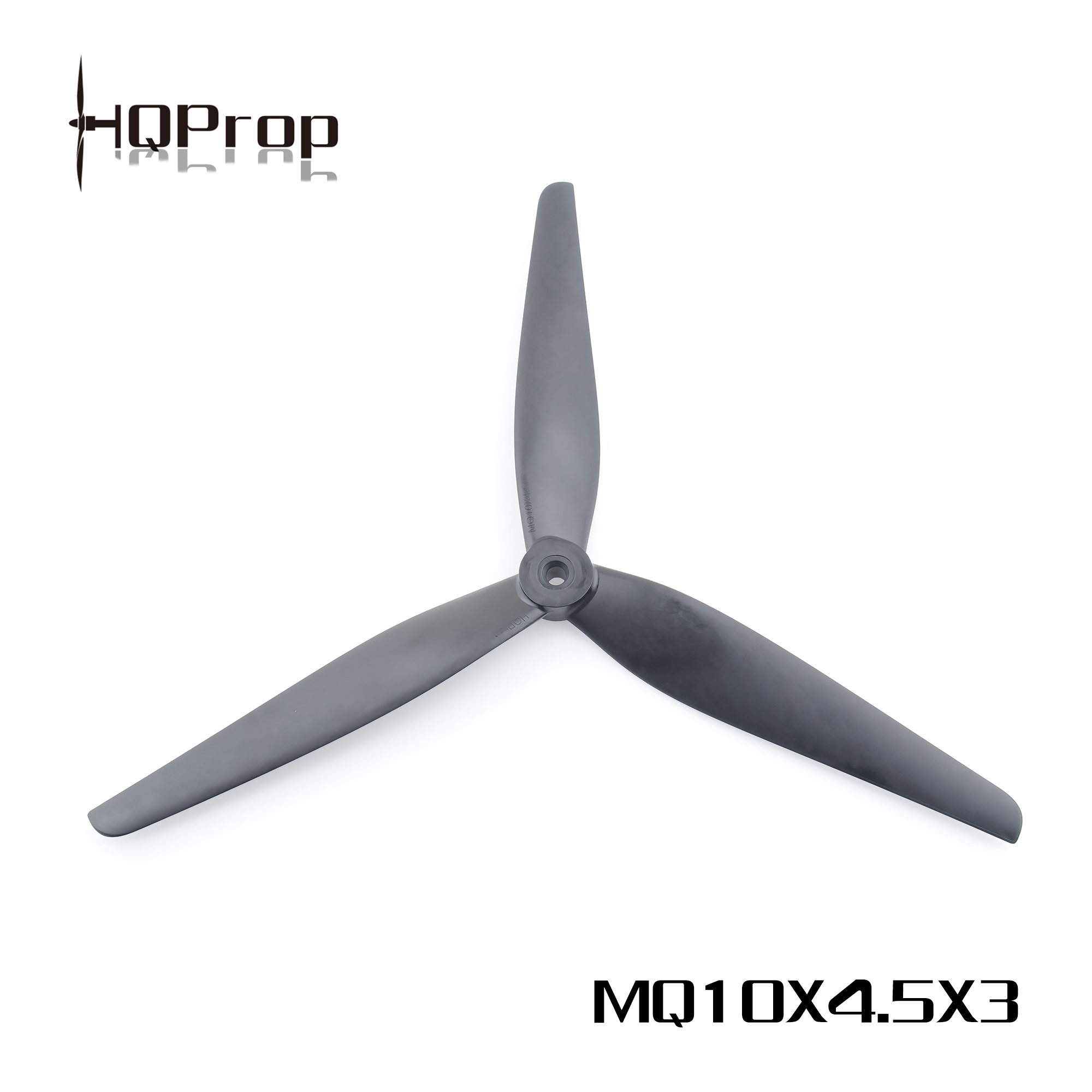HQProp HQ MacroQuad Prop 10X4.5X3(2CCW+2CW) Black-Glass Fiber Reinforced Nylon - Image 1