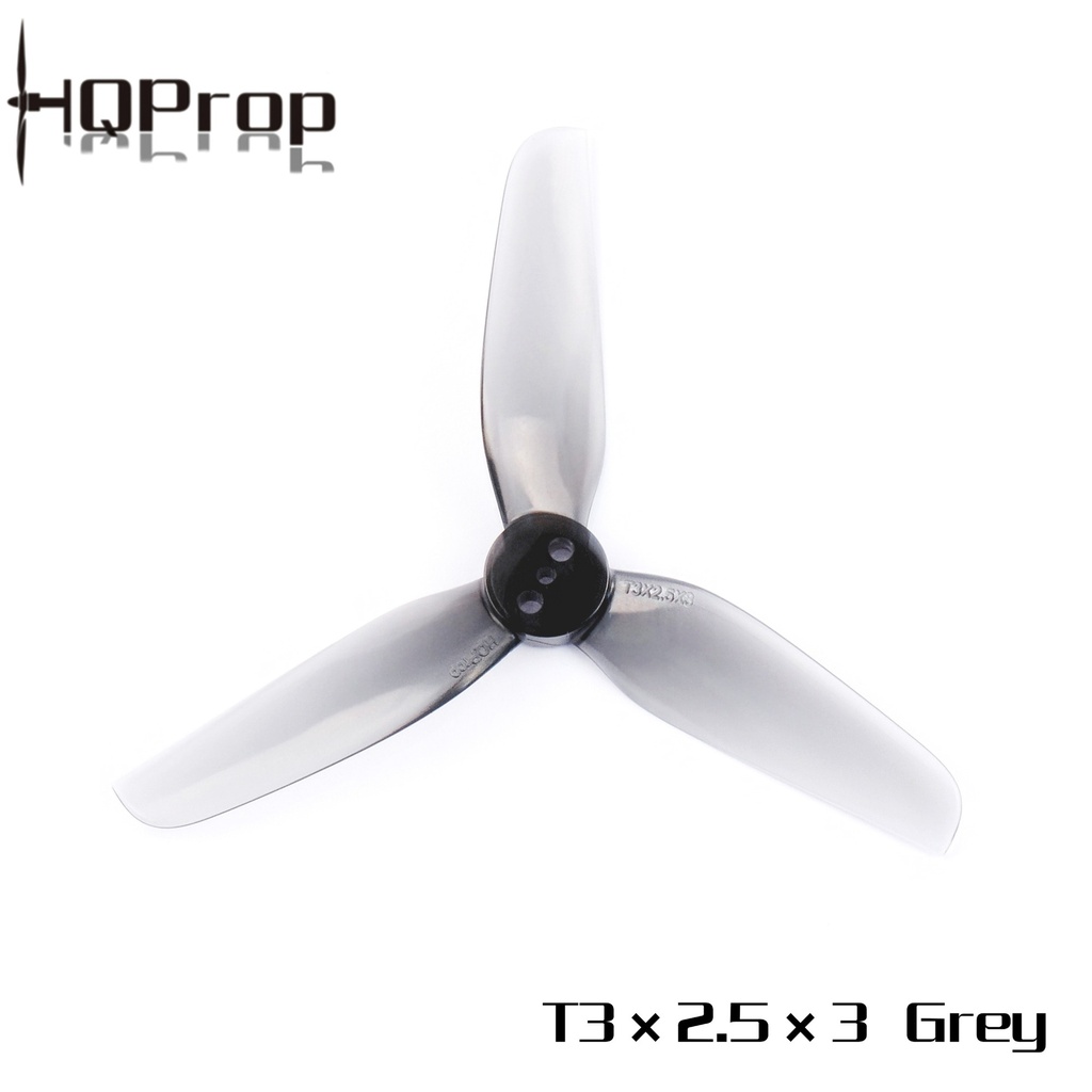 HQProp HQ Durable Prop T3X2.5X3 Grey (2CW+2CCW)-Poly Carbonate