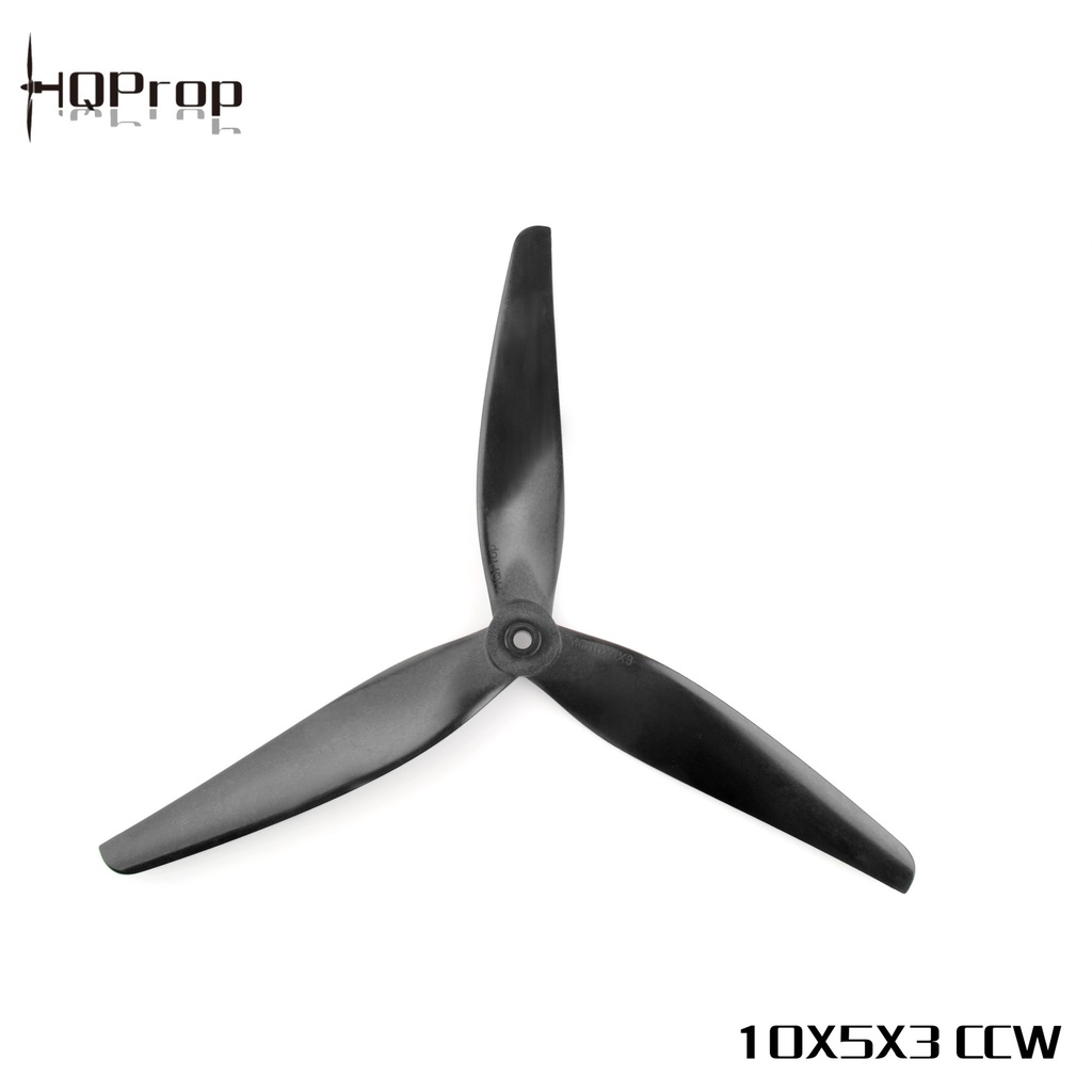 HQProp HQ MacroQuad Prop 10X5X3(2CCW+2CW) Black-Glass Fiber Reinforced Nylon